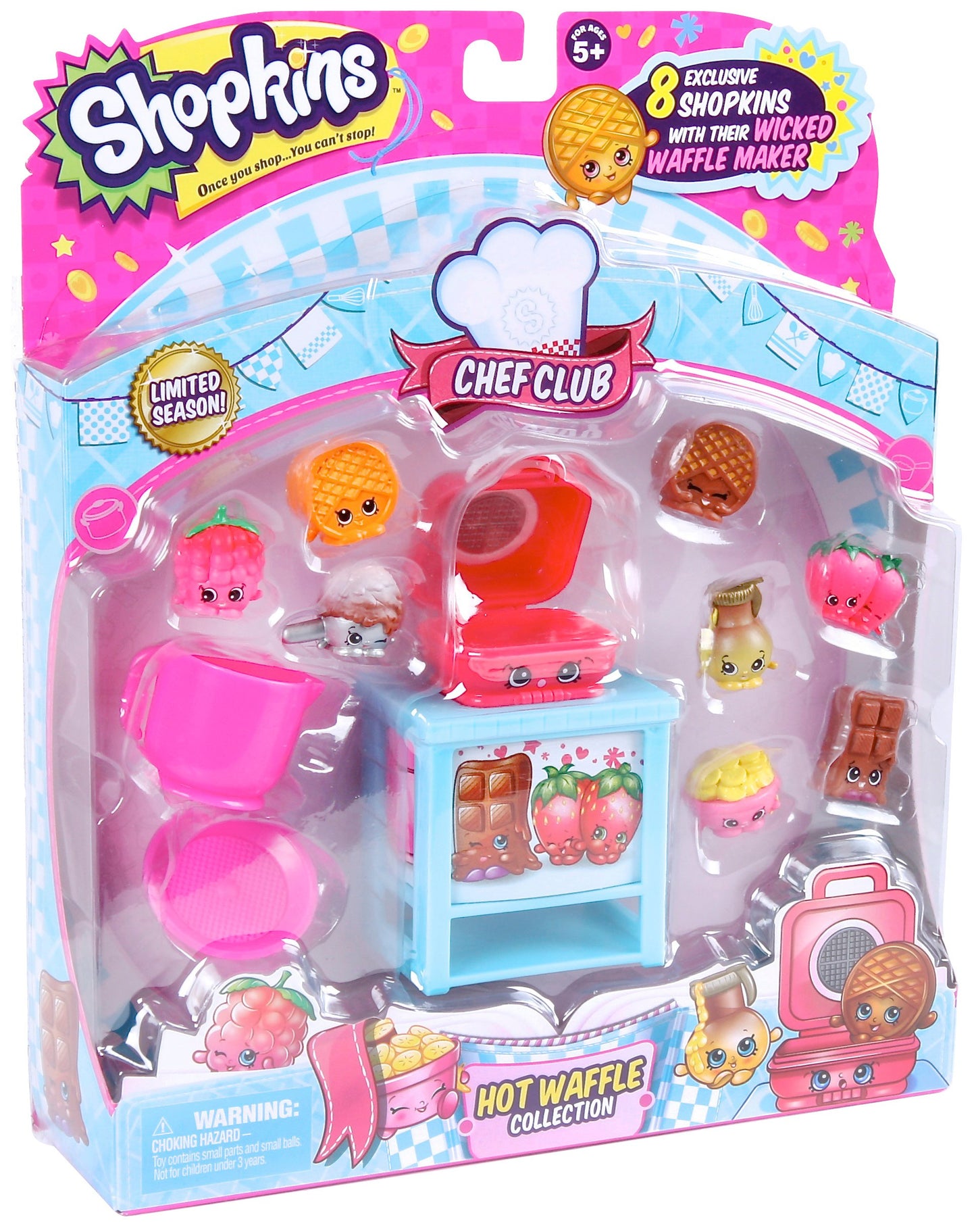 Shopkins Chef Club Hot Waffle Collection