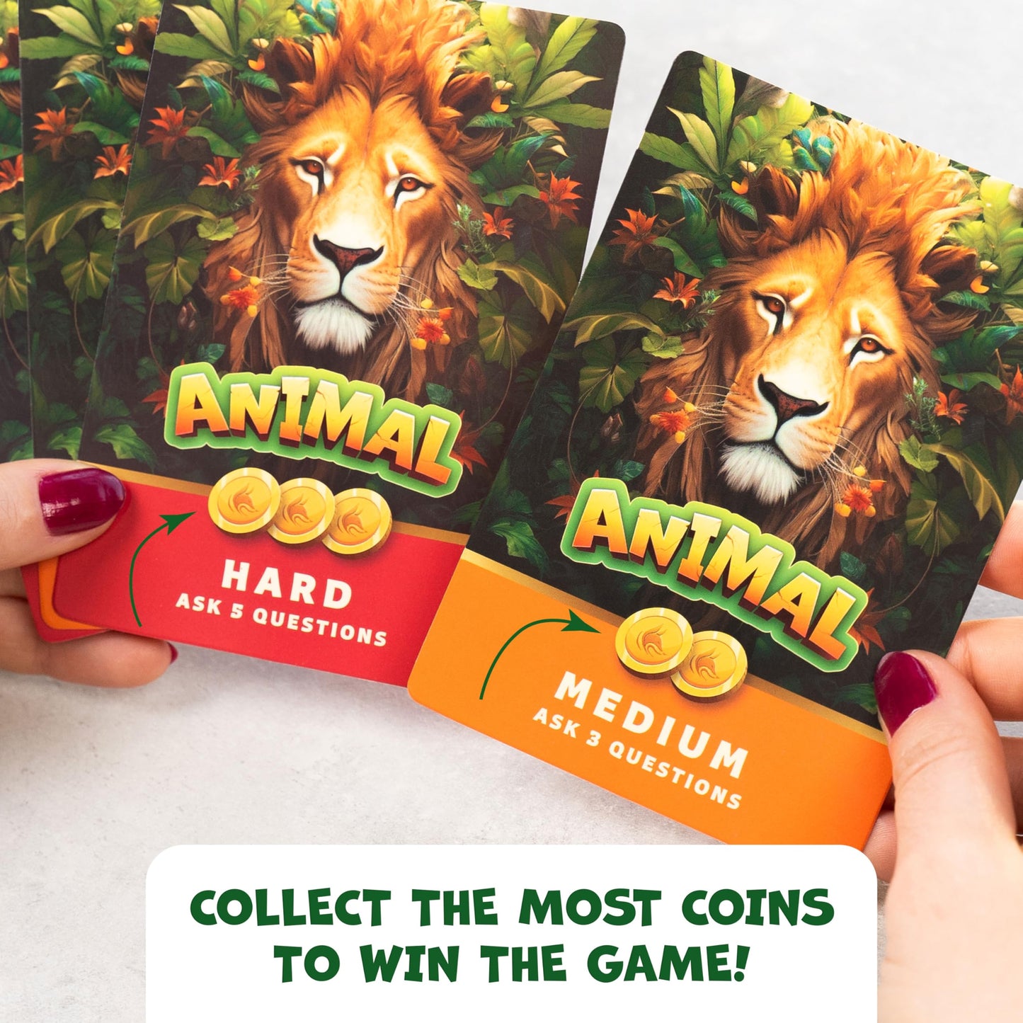 Guess The Animal - Educational Animal Guessing Game For Kids & Family - Fun Indoor & Car Childrens Game For Learning Animals, Pe