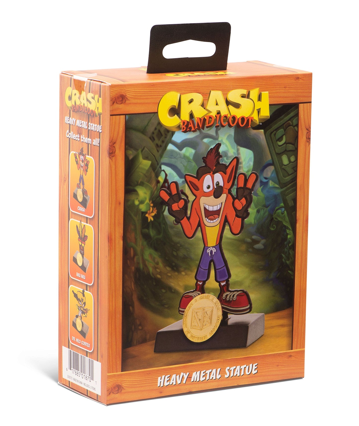 Powera Powera Heavy Metal Crash Bandicoot Statue – Crash Bandicoot
