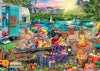 Buffalo Games 500 Piece Jigsaw Puzzle - Aimee Stewart Family Campsite, Multicolor, Large, Hidden Images, Model 3253