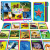 My First 120 Animals, 60Pcs Realistic Zoo Animal Cards Farm/Wild/Marine Animals/Insects/Birds Flashcards Montessori & Science Educational Toys Preschool Learning For Homeschool Preschool Toddler Kids