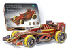 WOODEN.CITY Engineering DIY Wooden Model to Built - Model Car Kits - enhanced 3D Wooden Puzzles for mature-themeds - Detailed Model Kits for Enthusiasts and Collectors (Roadster Model Car Kits)