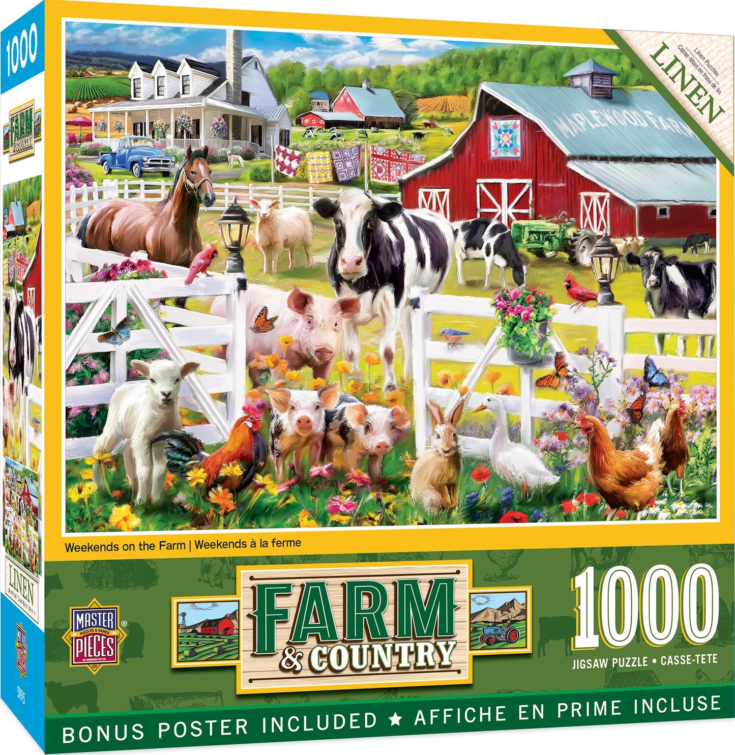 Weekends On The Farm 1000 Pc