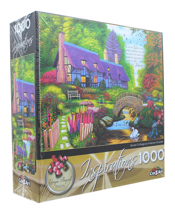 Secret Cottage By Vivienne Chanelle 1000 Piece Puzzle
