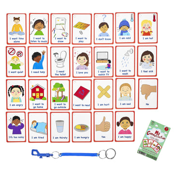 Special Needs My Communication Cards For Special Ed, Speech Delay Non Verbal Children And Adults With Autism 27 Flash Cards For Visual Aid Or Cue Cards