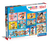 Clementoni 20270 Supercolor 10 in 1 Paw Patrol (3x18, 4x30, 2x48 and 1x60 Pieces) -Jigsaw Puzzle for Kids Age 4, Multi-Coloured,