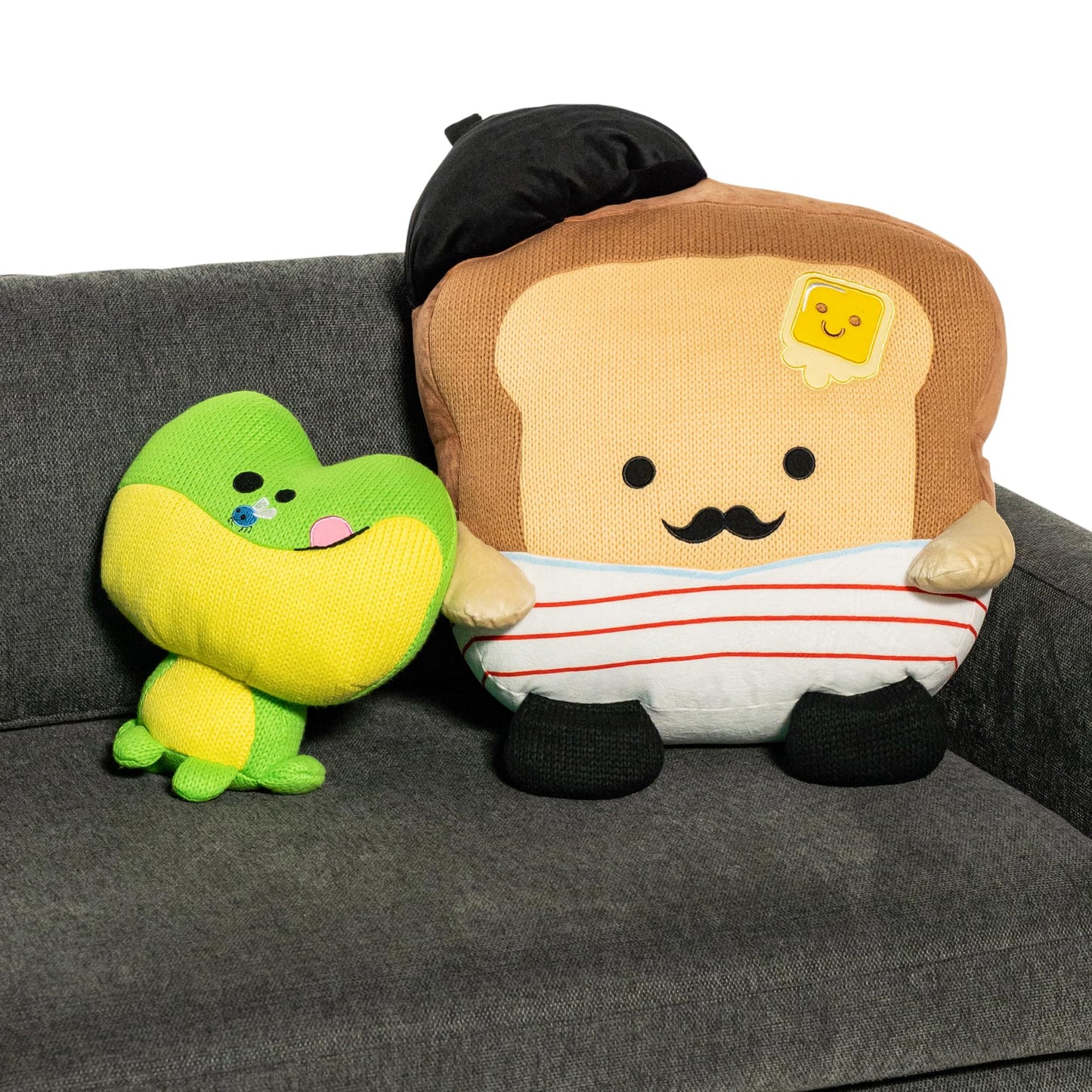 Ami Amis Jumbo Pickle- Soft Cozy Crochet Plush, Adorably Cute Details, Extra Cuddly Size For Collection Enthusiasts