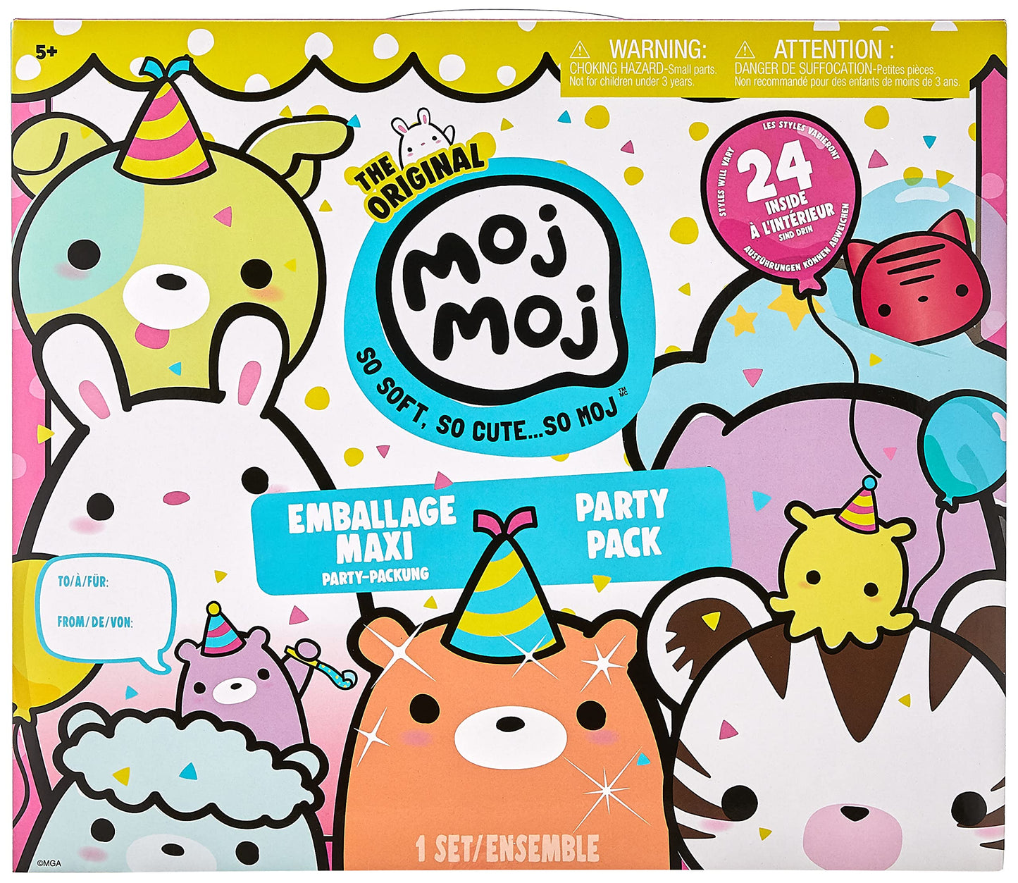 Moj Moj The Original Party Pack With 24 Surprise