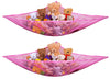 Handy Laundry Jumbo Toy Hammock, Pink, Organize Stuffed Animals & Children'S Toys, Great Decor While Neatly Organizing Kid'S Toy