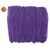 Mardi Gras Beads 33 inch 7mm, 12 Dozen, 144 Pieces, Purple Necklaces with Doubloon