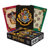 AQUARIUS Harry Potter Playing Cards - House Crests Deck, One Size, Black, Model 52357, Officially Licensed Merchandise