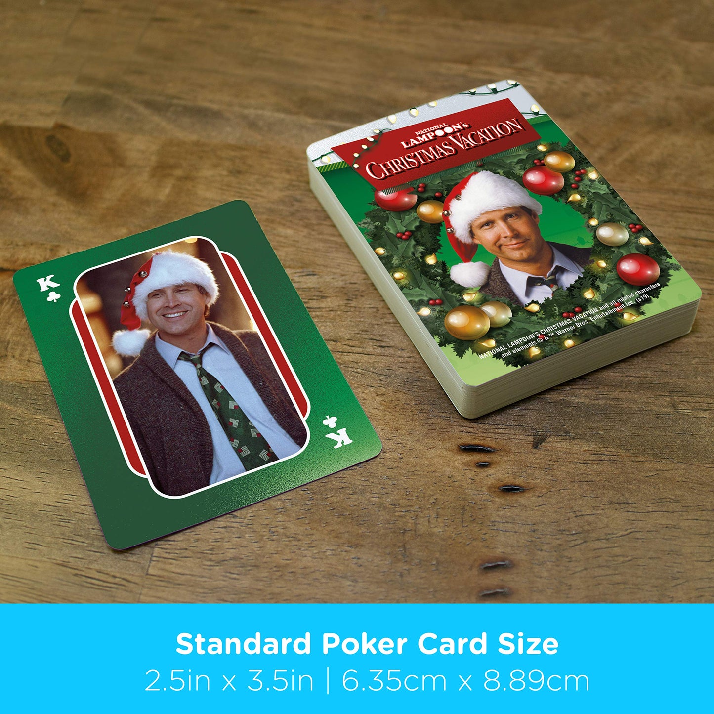 Aquarius Christmas Vacation Playing Cards - Themed Deck Of Cards For Your Favorite Card Games - Officially Licensed National Lampoon Merchandise & Collectibles