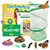 Insect Lore Giant Butterfly Garden With Voucher | 18 Inch Habitat | Life Cycle Figurines Included | Voucher To Redeem 5 Baby Caterpillars Later | Raise Painted Lady Butterflies