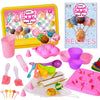 Cake Pop Kit,Kids Baking Sets for Kids,Lollipop Making Kit for Girls,Chocolate and Cupcake Making Kit Includes Silicone Cake Pop