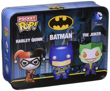 Funko Batman Dc Comics Pocket Pop! Mini Vinyl Figure Tin (3-Pack)