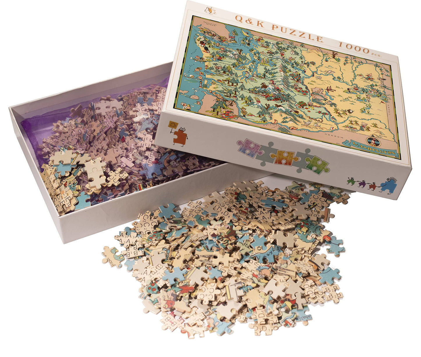 Puzzles For Adults 1000 Pieces Washington Wooden Map Jigsaw Puzzle Games Usa Of State Puzzle Map Decorate