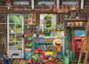 500 Piece Puzzles For Adults - Jigsaw Puzzles - Potting Shed - Designed By Bigelow Illustrations