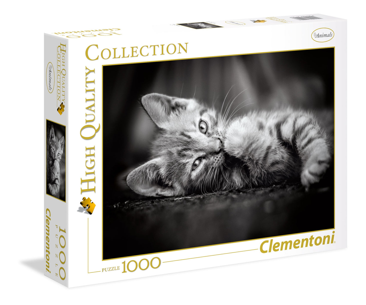 Clementoni 39422 Kitten - Hqc Jigsaw Puzzle Puzzle For Adults And Children - 1000 Pieces
