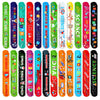 Marsui 48 Pcs Science Slap Bracelets Bulk Science Party Favors Science Snap Bracelets for Science Prizes Party Decorations Scien