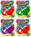 Fun A Ton Giant Snap Hand-Jumbo Sticky Tongue Toy (4 Packs Assorted Color) Large Stretchy Sticky Hands Toy For Kids. Classroom P