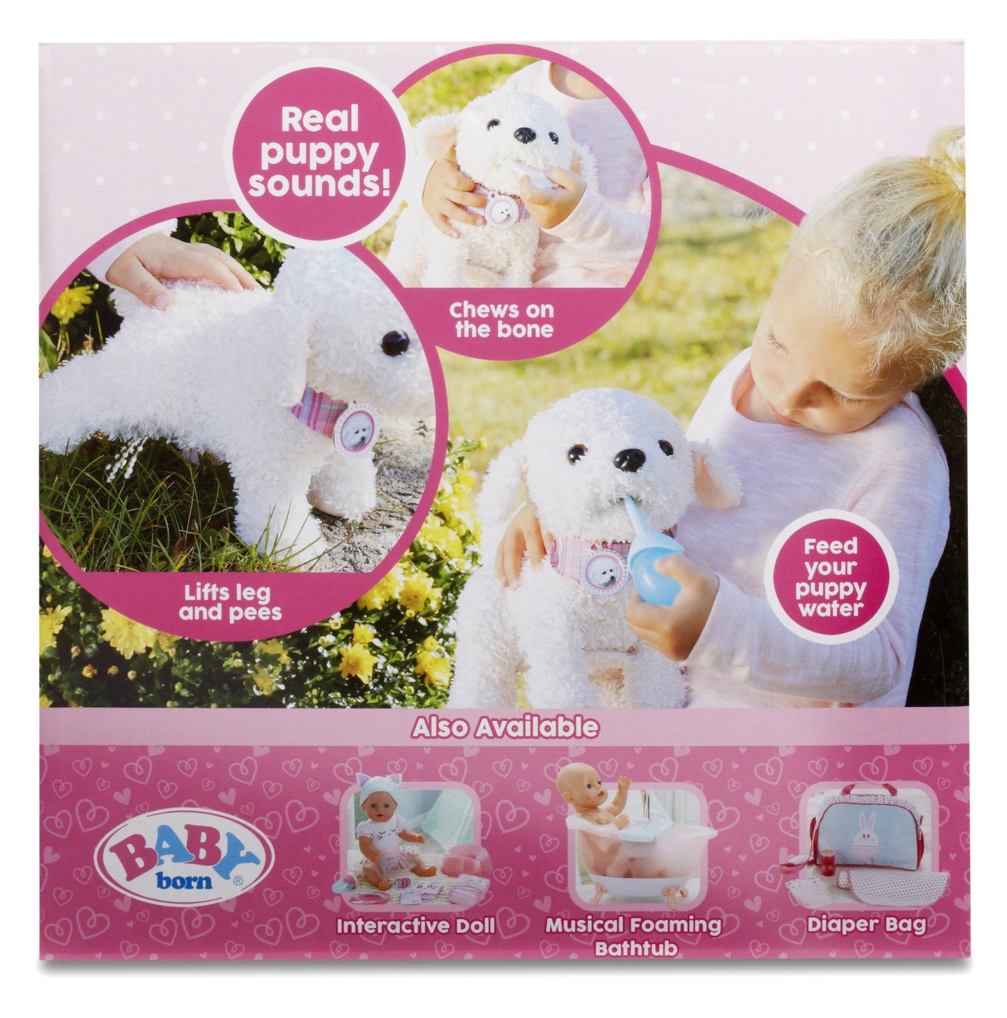 Baby Born 916045 Puppy Doodle, Multicolor