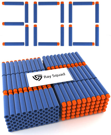 Ray Squad (300 Pack) Blue Nerf Darts - Compatible Foam Toy advanced 2.0 Darts Nerf project pieces Refill Dart