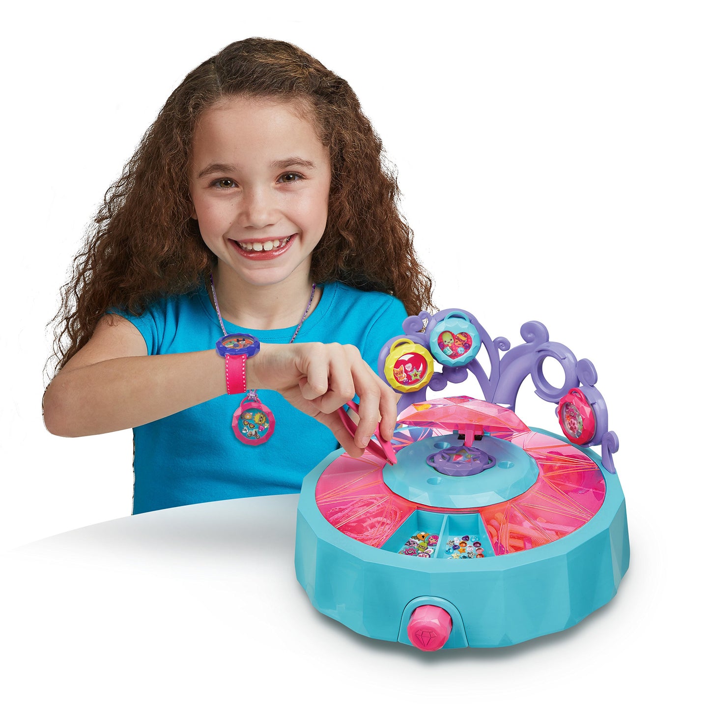 ALEX Toys Lil Lockitz Memory Studio - Purple Glass Craft Kit, Model 562060-1