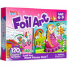 Klever Kits Princess Foil Art Kit for Kids - Arts & Crafts Supplies, Mess Free Coloring, Foil Foam Stickers, Creative Travel Toy