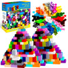 Strictly Briks Compatible with Lego Duplo Toy Large Building Blocks for Kids - Blocks for Toddlers Big Bricks Set for Ages 3 and Up - Compatible with All Major Brands Rainbow Colors 204 Pieces