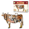 The Learning Journey: Wildlife World - Farm Puzzle - 200Pcs Challenging Jigsaw Puzzles - Intellectual Game Learning Education Ki