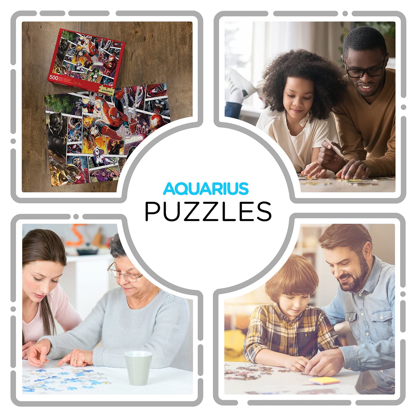 Aquarius Marvel Puzzle (500 Piece Jigsaw Puzzle) - Glare Free - Precision Fit - Officially Licensed Marvel Merchandise & Collect