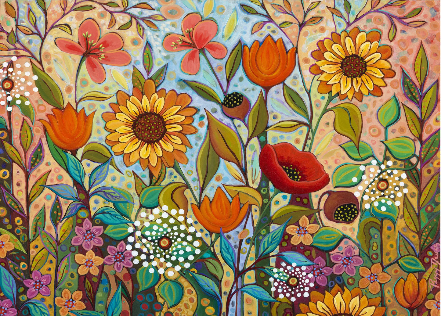 Ceaco - Peggy'S Garden - Joy In The Morning - 1000 Piece Jigsaw Puzzle