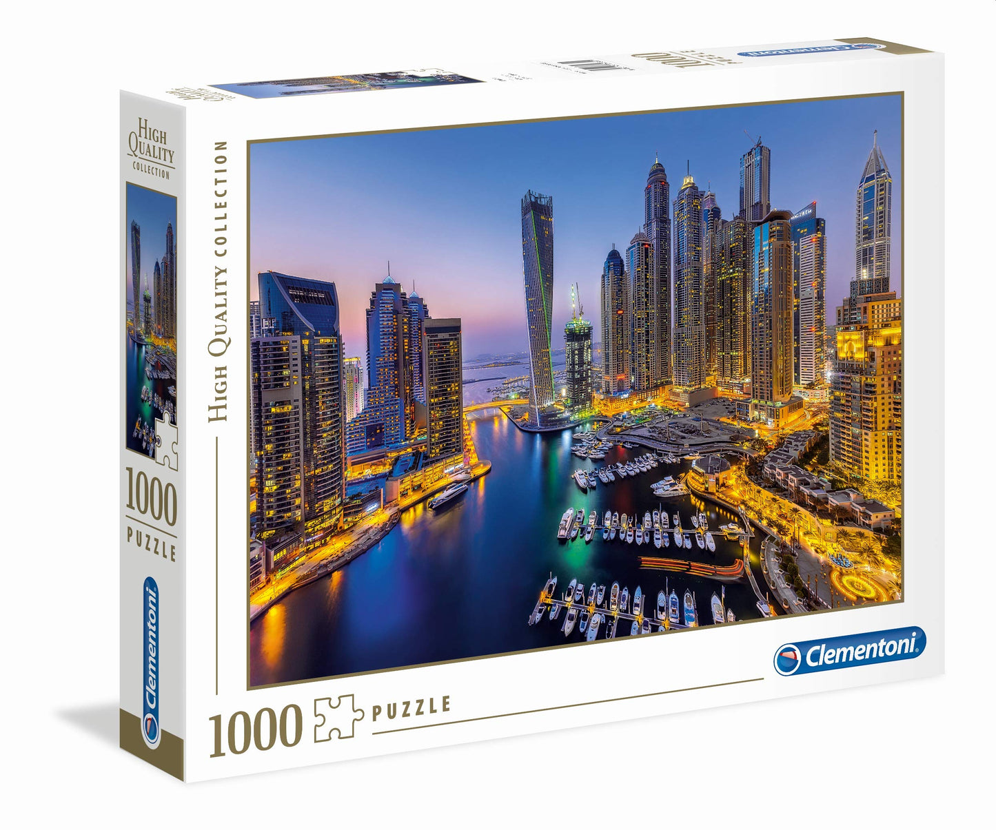 Clementoni Dubai 1000 Piece Jigsaw Puzzle For Adults, Collection