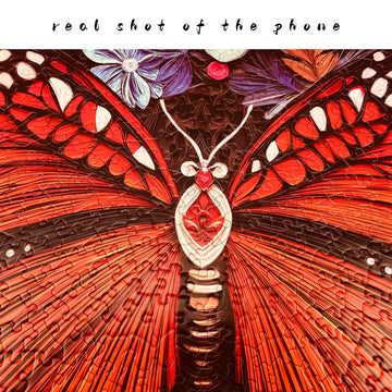 Naturelish Butterfly Jigsaw Puzzles For Adults 1000 Pieces, Brain Challenging Shaped Puzzle For Game Night, Family, Friends, Siz