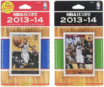 Nba Brooklyn Nets Licensed 2013-14 Hoops Team Set Plus 2013-24 Hoops All-Star Set