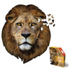 Madd Capp Puzzles - I Am Lion - 550 Pieces - Animal Shaped Jigsaw Puzzle