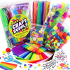 Arts and Crafts Supplies Kit for Kids - Boys and Girls Age 4 5 6 7 8 Years Old - Toddler Art Set Activity Materials in Bulk - Gr