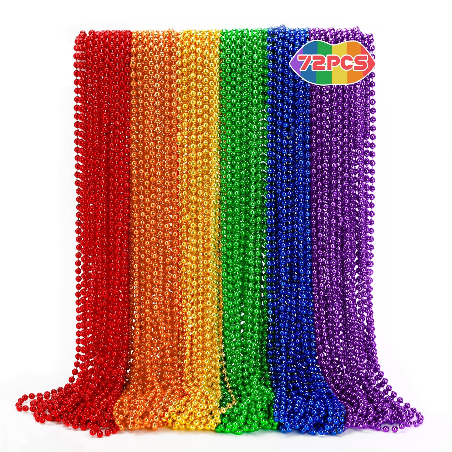 Billeeit 5Pcs Water Skipping Balls for Pool Play, Rainbow Color Splash Water Bouncing Balls with Portable Mesh Bag, Fun Beach To