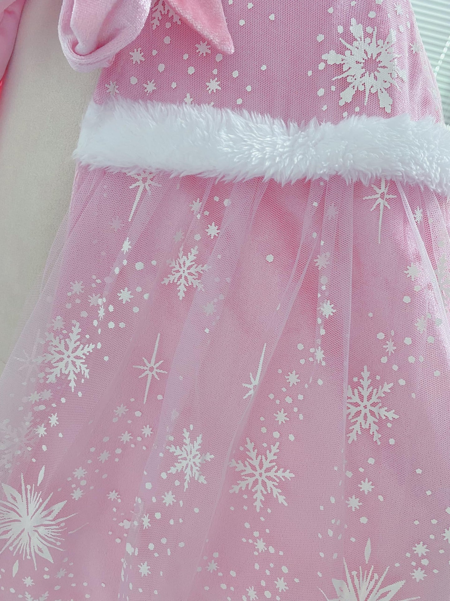 Purfeel Girls Elsa Cape Kids Warm Hooded Cloak Dress Up Princess Cape L 7-10Years