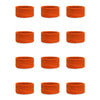 Couver Kids Children 1 Inch - Dark Orange Cotton Terry Cloth Wristband for School, Church, YMCA Activities or evens(6 Pairs)