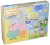 Peppa Pig 5 Wood Puzzles In Wooden Storage Box (Styles Will Vary)