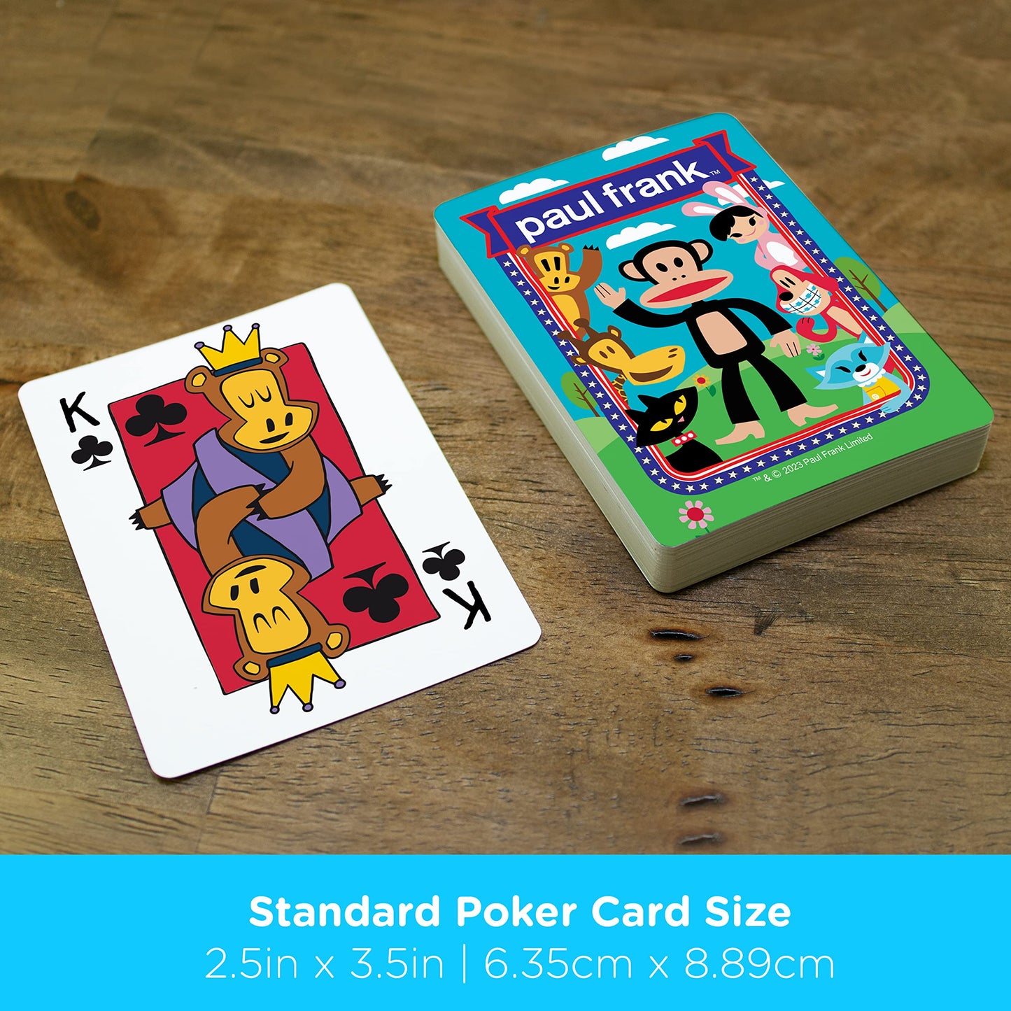 Aquarius Paul Frank Playing Cards - Paul Frank Themed Deck Of Cards For Your Favorite Card Games - Officially Licensed Paul Fran