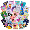 Playbees Assorted Coloring Books - 20PK - 5 Unique Themes - Kids Coloring Books Bulk for Ages 3-8 - Educational Art Gifts, Creat