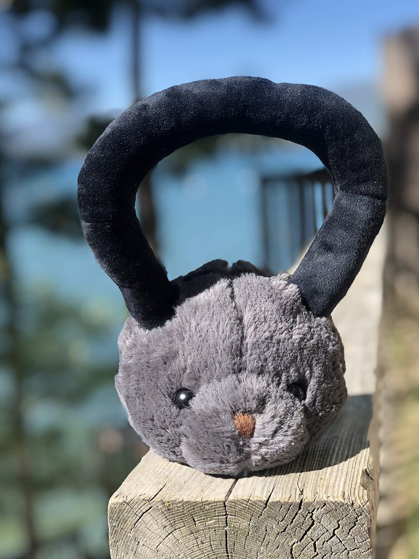 Cuddlebell: Plush Kettlebell Teddy Bear, 3Oz