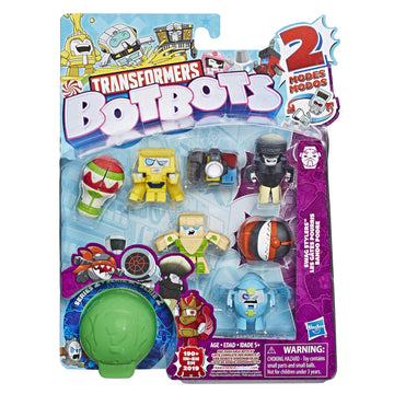 Transformers Hasbro Toys Botbots Series 2 Swag Stylers 8 Pack - Mystery 2-in-1 Collectible Figures! Kids Ages 5 & Up (Styles & C