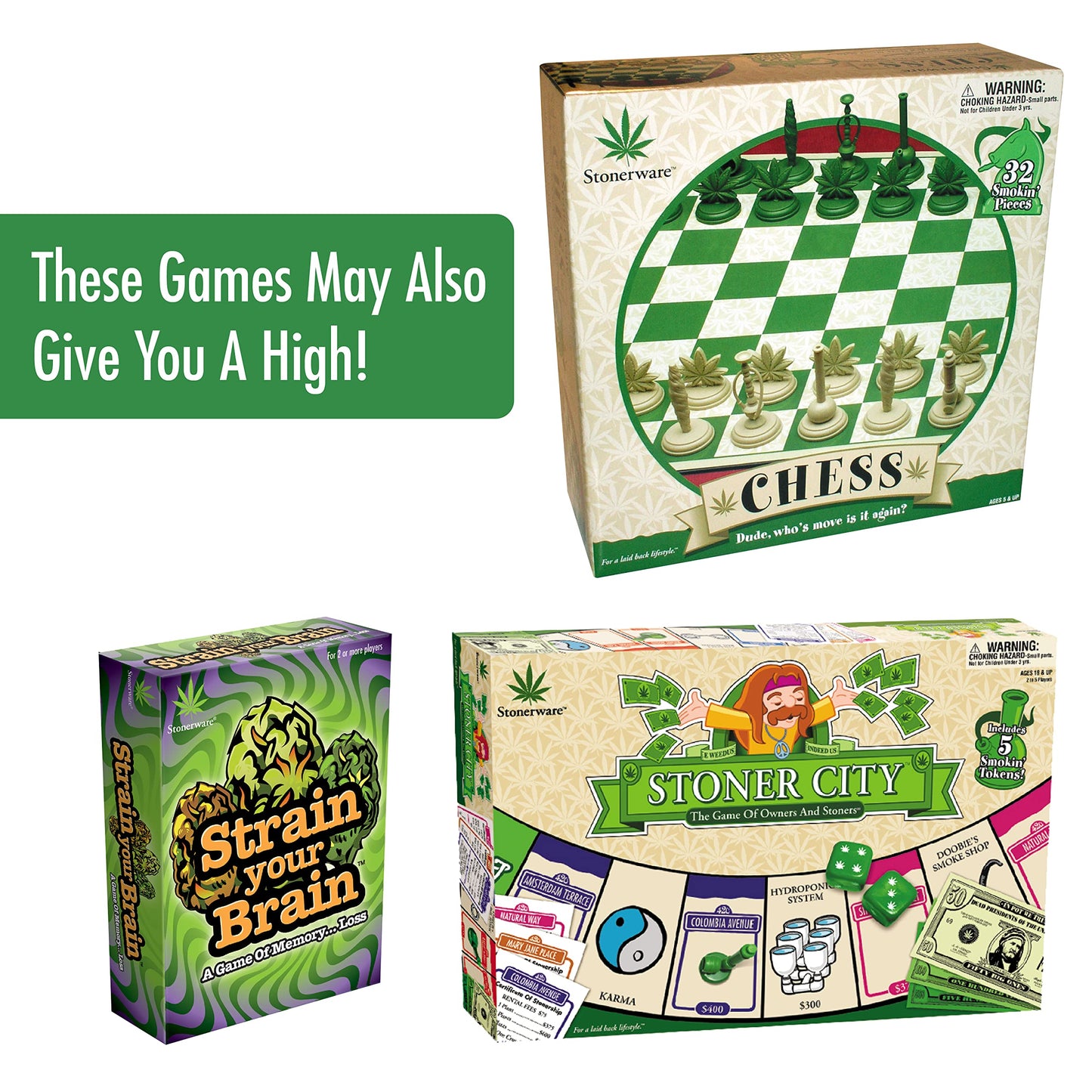ICUP Stonerware Chess Set Game - Multi-colored Plastic - One Size - Model 00747
