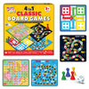 Little Berry 4 In 1 Classic Board Games Set For Kids & Family | Includes Ludo, Snakes & Ladders, Drive Your Car & Money Game | I