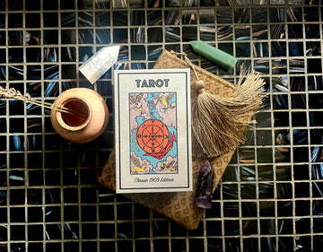 Vieux Monde Express Classic 1909 Tarot Deck & 88 Page Guide | Made In Usa