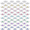 72 Pcs Tiara Crown Set Princess Crown Dress up Costume Accessories Plastic Princess Women Jewelry Party Favor(Assorted Color)