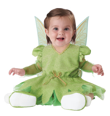 Green Teeny Tiny Tink Infant Costume 6-12Mo
